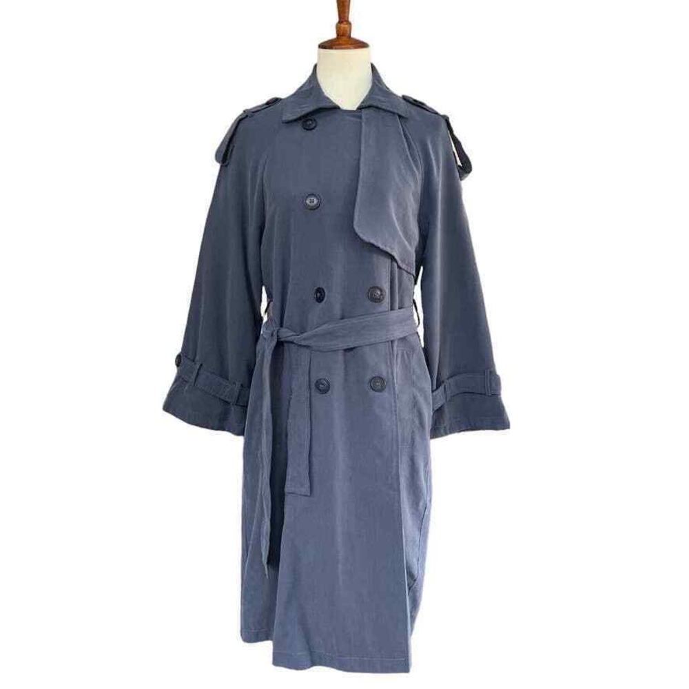 Zara Blue Trench coat